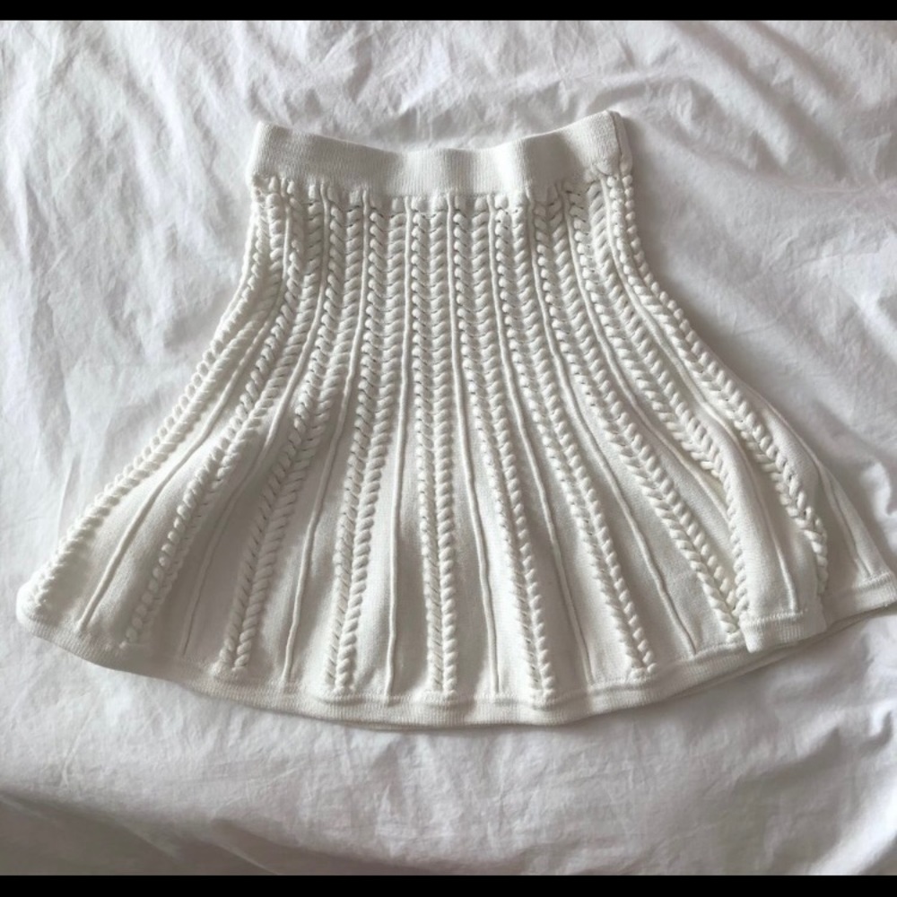 LPA White Skirt 243 XS